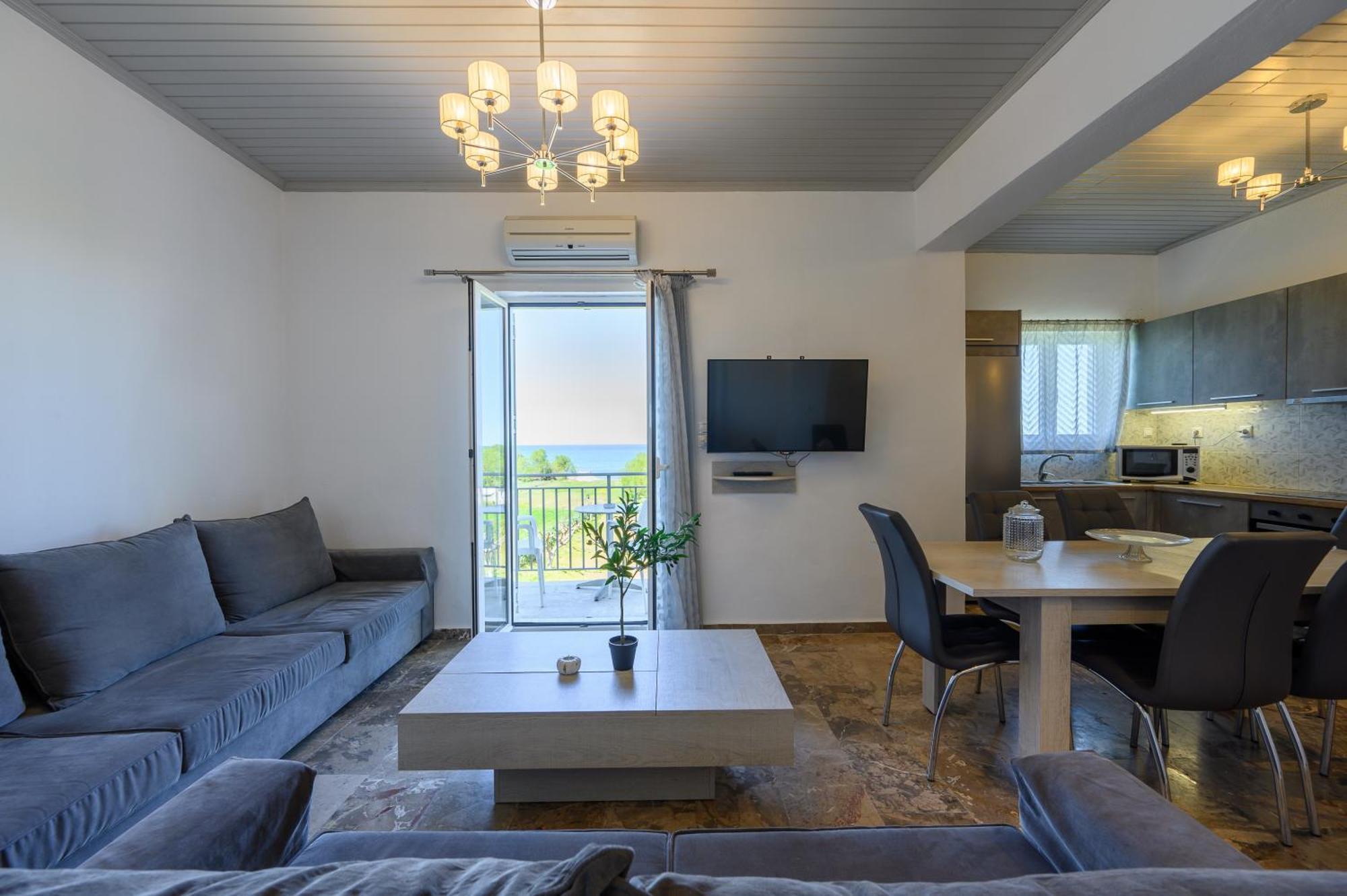 Beachfront First-Floor Suite Georgioupoli Dış mekan fotoğraf